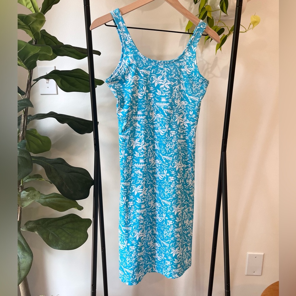 Columbia PFG Freezer III Dress XS Tropic Water Kona UPF 30 Cooling Activewear